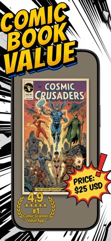 Comic Book Scanner Value AI screenshot