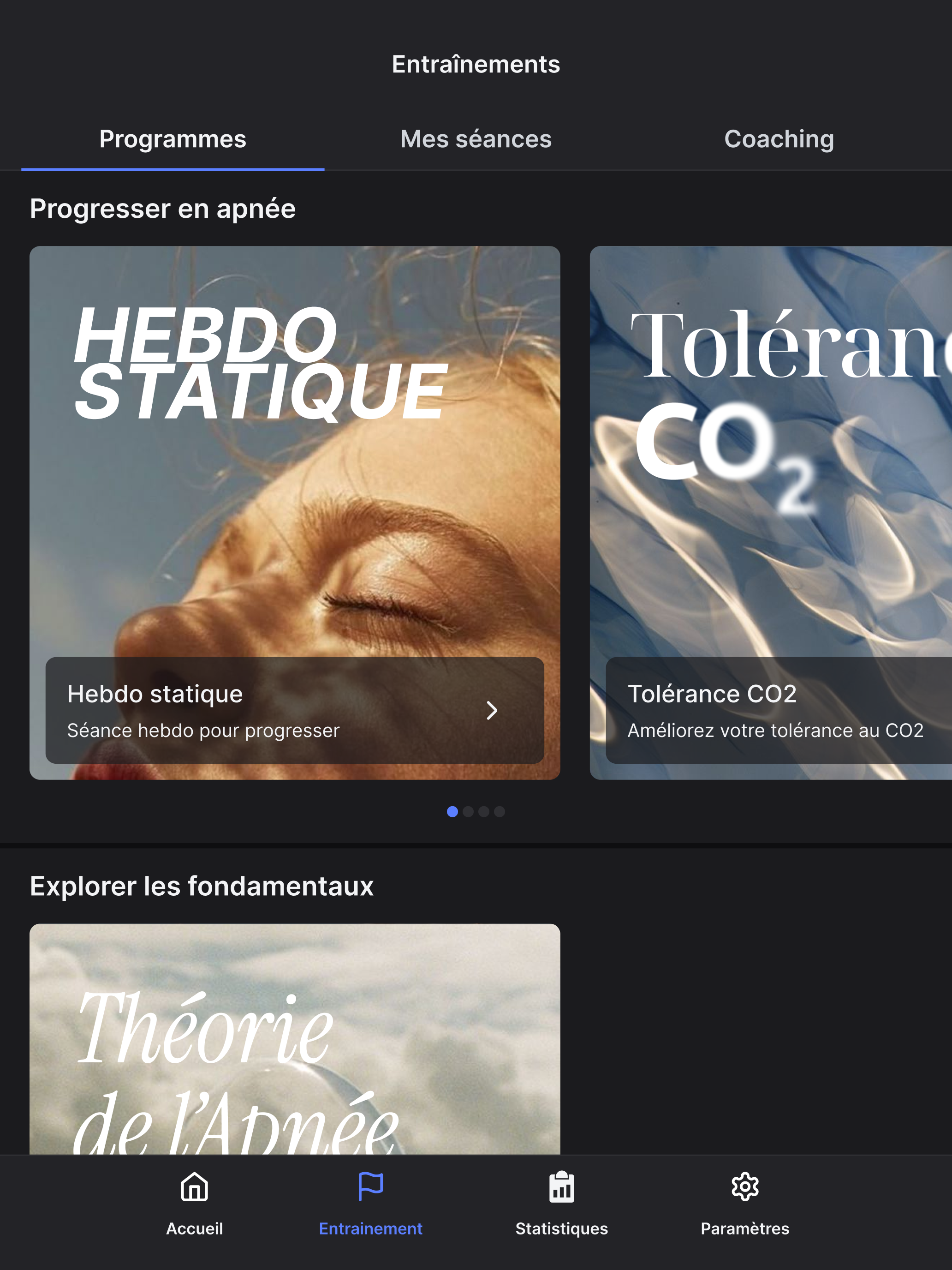ApneaCoach: Entraînement Apnée screenshot 7