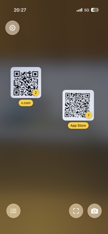 QR Code Reader² iPhone screenshot