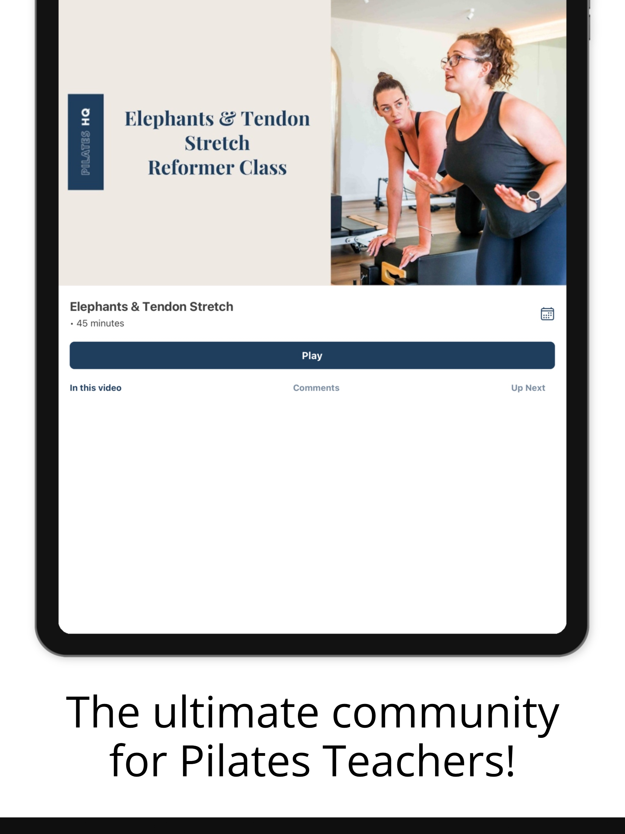 The Pilates HQ App
