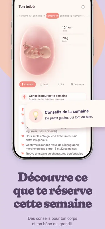 Elara: Pregnancy Tracker screenshot 3 of 8