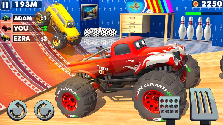 Mini Monster Truck: Car Racing