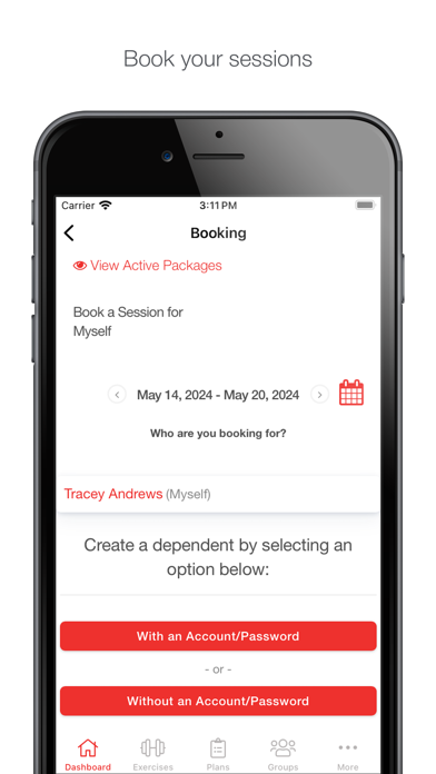 Chronos Fitness Screenshot