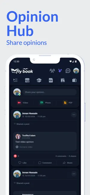 Flybook: Connect People Nearby screenshot 4
