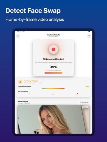 Truly: AI Detector iPad screenshot
