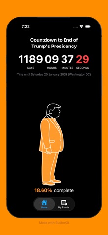Trump Progressbar: TimeTracker screenshot
