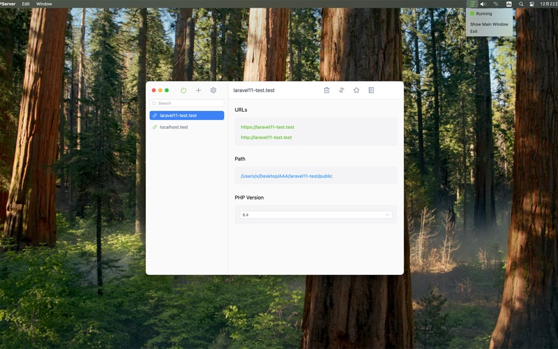 FlyPHPServer app screenshot 3