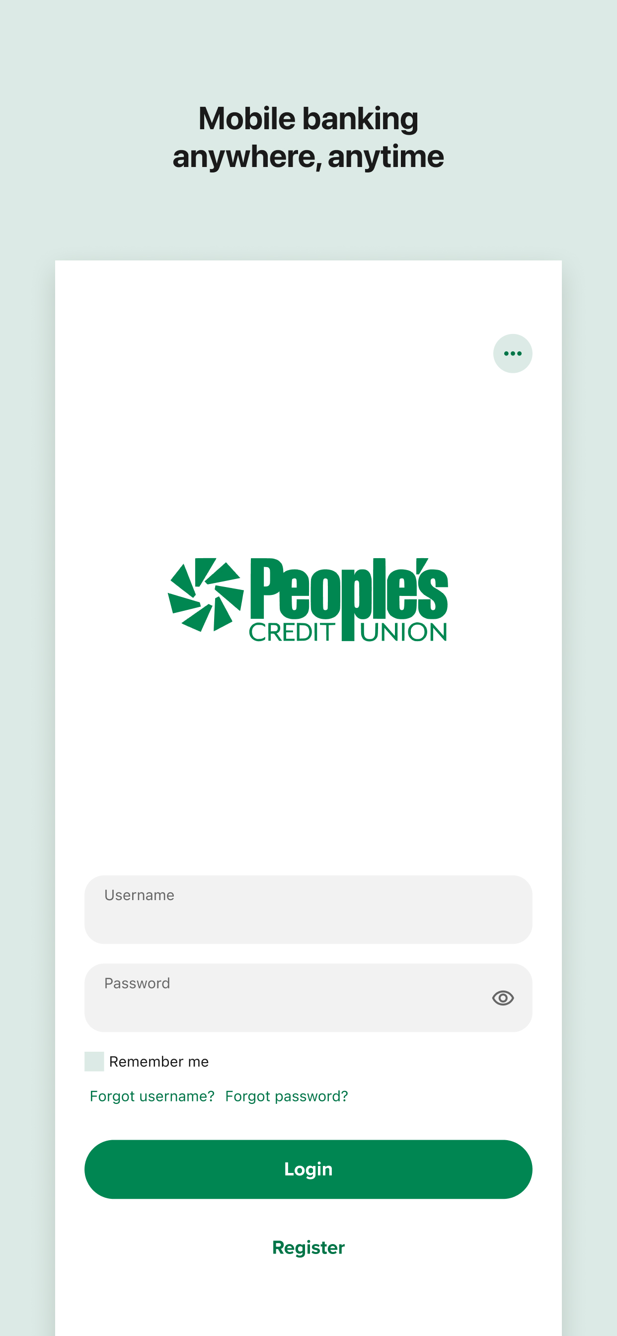 People's CU Mobile Banking