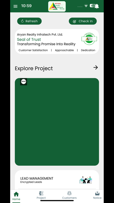 Screenshot 2 of Aryan Realty Infratech App