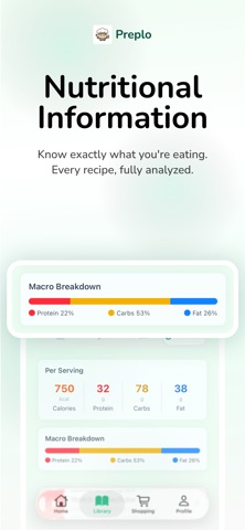 Preplo: Recipes from Videos screenshot