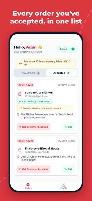 Foodoor Delivery App screenshot 1