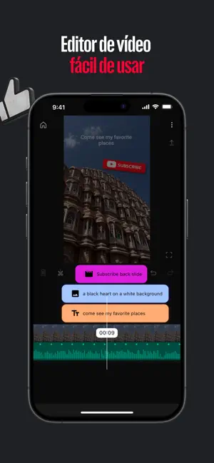 YouTube Create iPhone screenshot 1