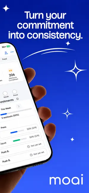 Moai - move more, together. screenshot 2