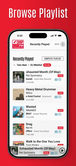 CHIRP Radio screenshot 3