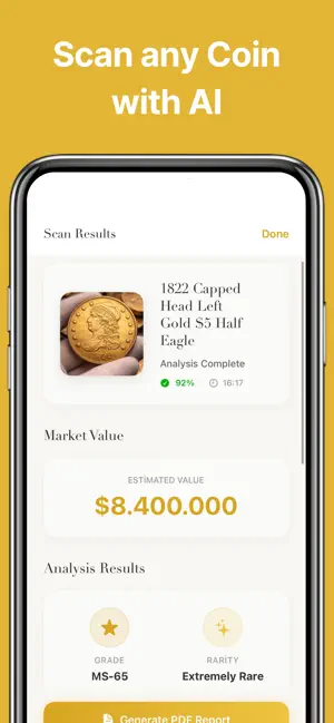Coin ID Coin Value Identifier screenshot 1