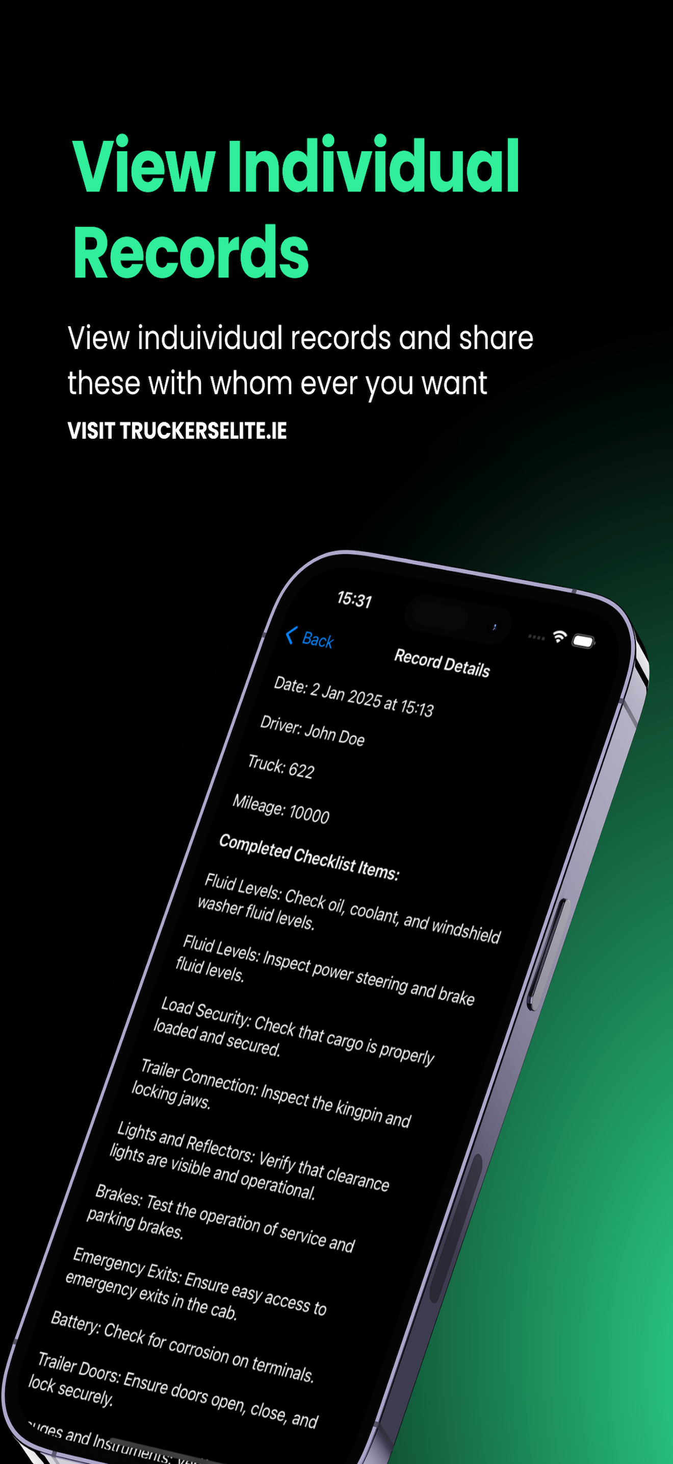 WalkAround Checks screenshot 8