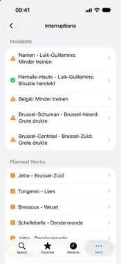 Railer – Train timetable screenshot 8