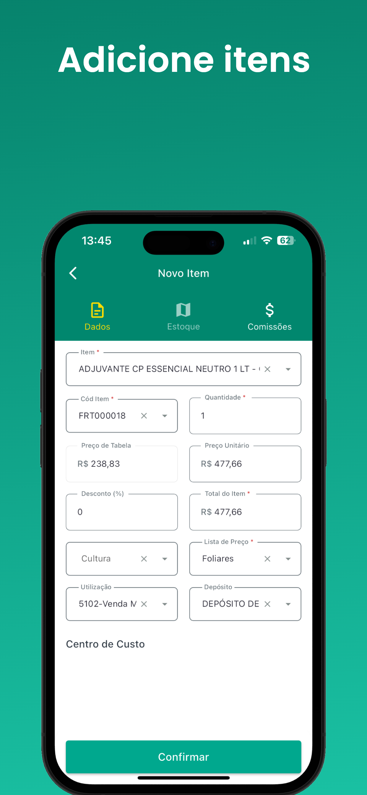 Agrotis ERP screenshot 6