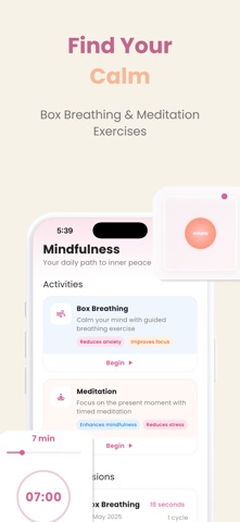 Mindful Journaling: NeuroPeace screenshot