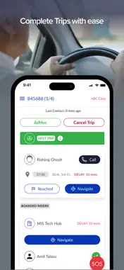 Moveinsync - Driver screenshot 1