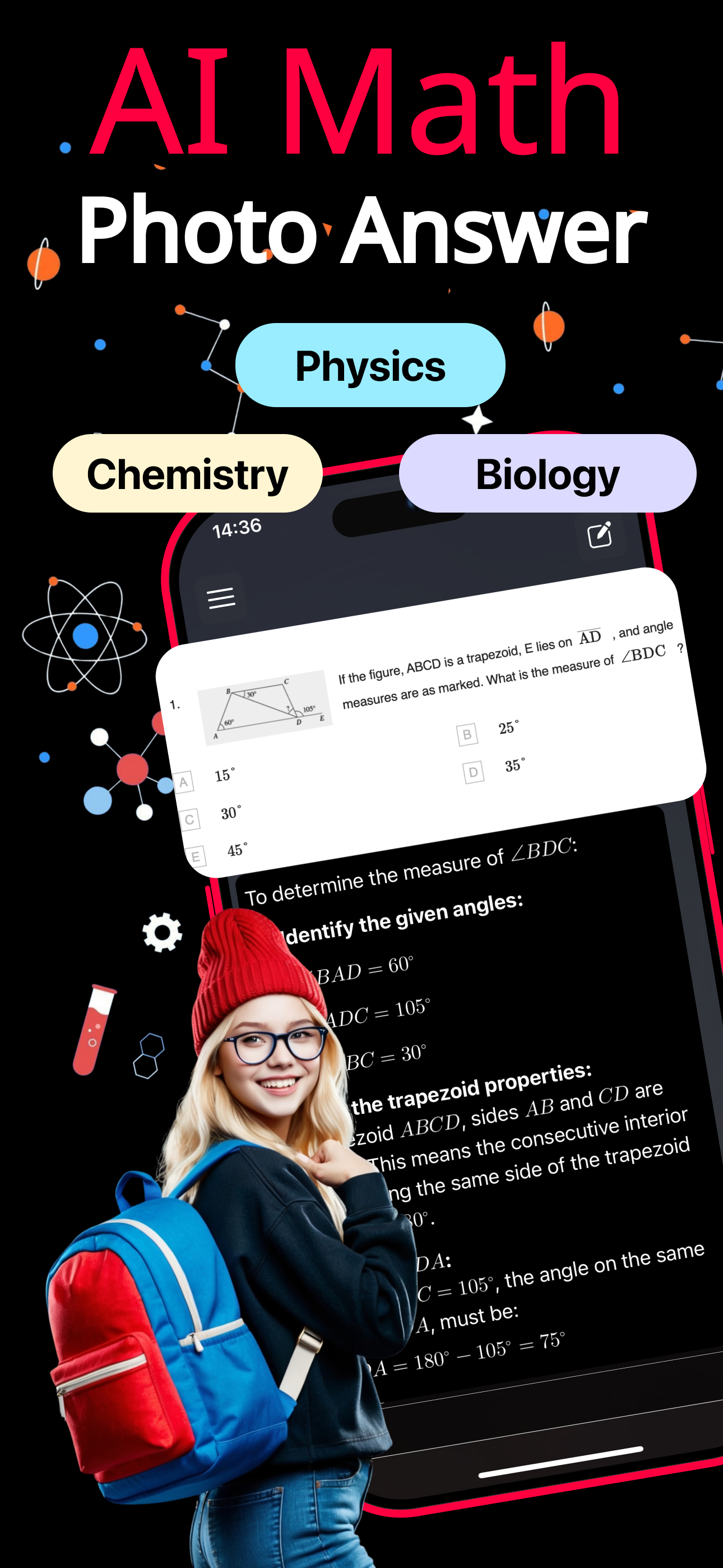 AI Math Solver-Science Answers