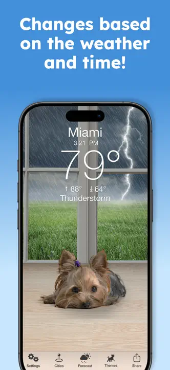 Weather Puppy Forecast + Radar: Screenshot 2 von 4