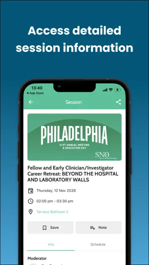 SNO Scientific Events screenshot 4