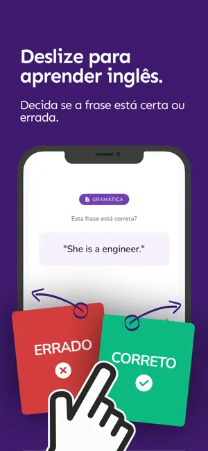 Swipe English: Aprenda inglês screenshot 3