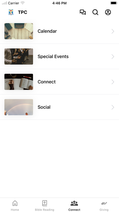 Thomson Presbyterian Church Screenshot
