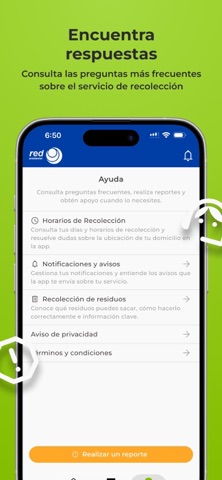 Red Ambiental iPhone screenshot 6