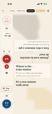 ALOUD Live Translator iPhone screenshot