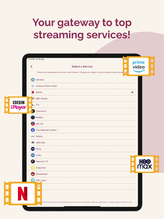 VPN Pro - for Private Browsing iPad screenshot 4 - Utilities app