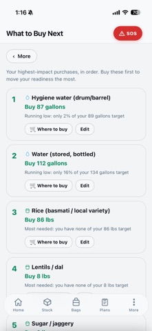 PrepTracker: Emergency Prep Screenshot 6 of 9