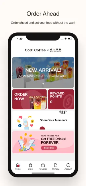 Cotti Coffee & WUU screenshot 1