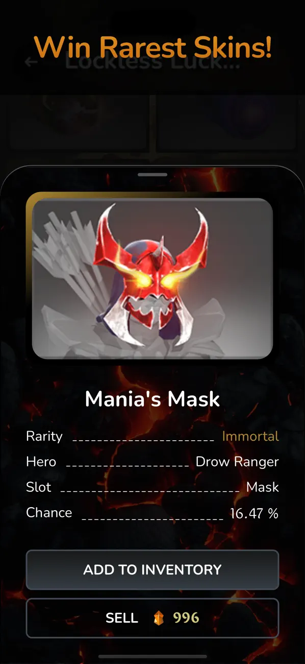 Screenshot #3 pour Cases Simulator for Dota 2