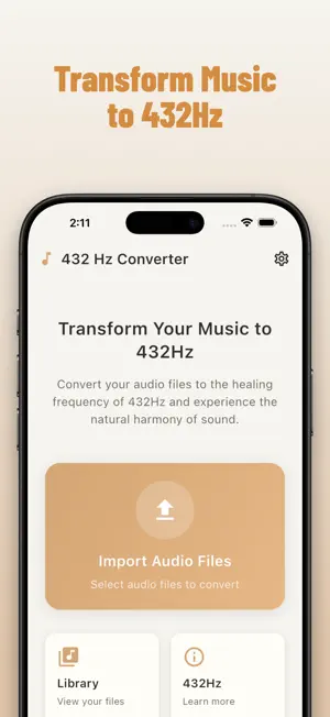 432 Hz Converter screenshot 1