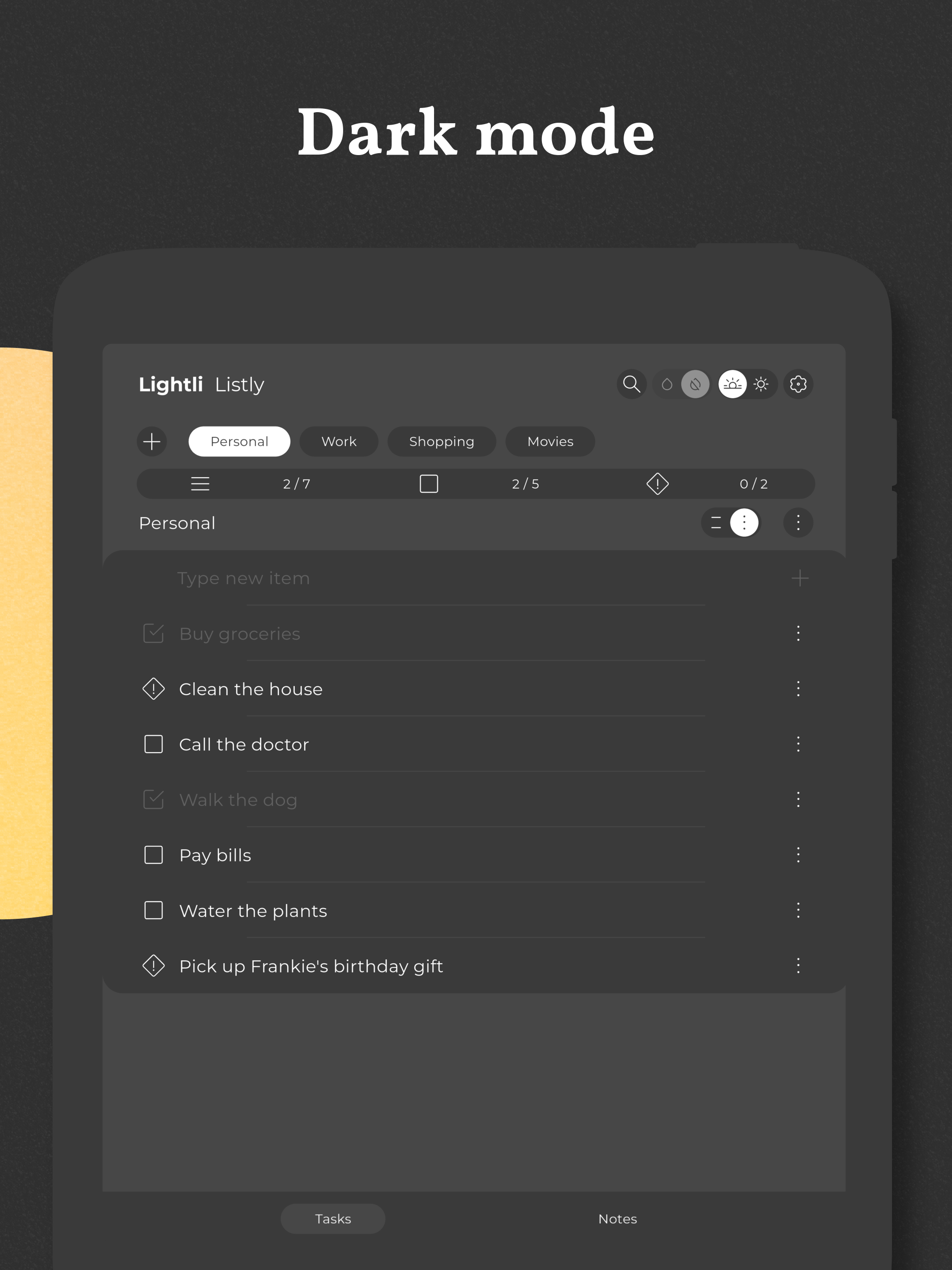 Listly: tasks & notes screenshot 14