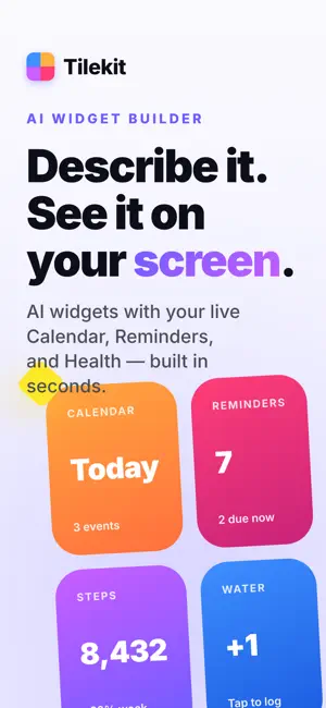 Tilekit: AI Widget Builder screenshot 1