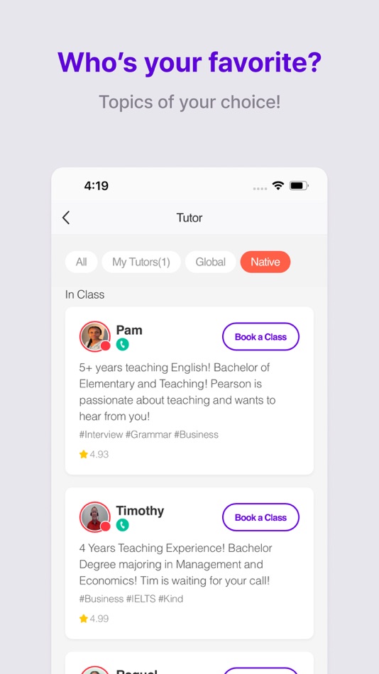 #7. LINGORA | 24/7 Language Lesson (iOS) Podle: Tutoring Corp.