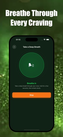 SmokeFree Hero: Quit Smoking iPhone screenshot