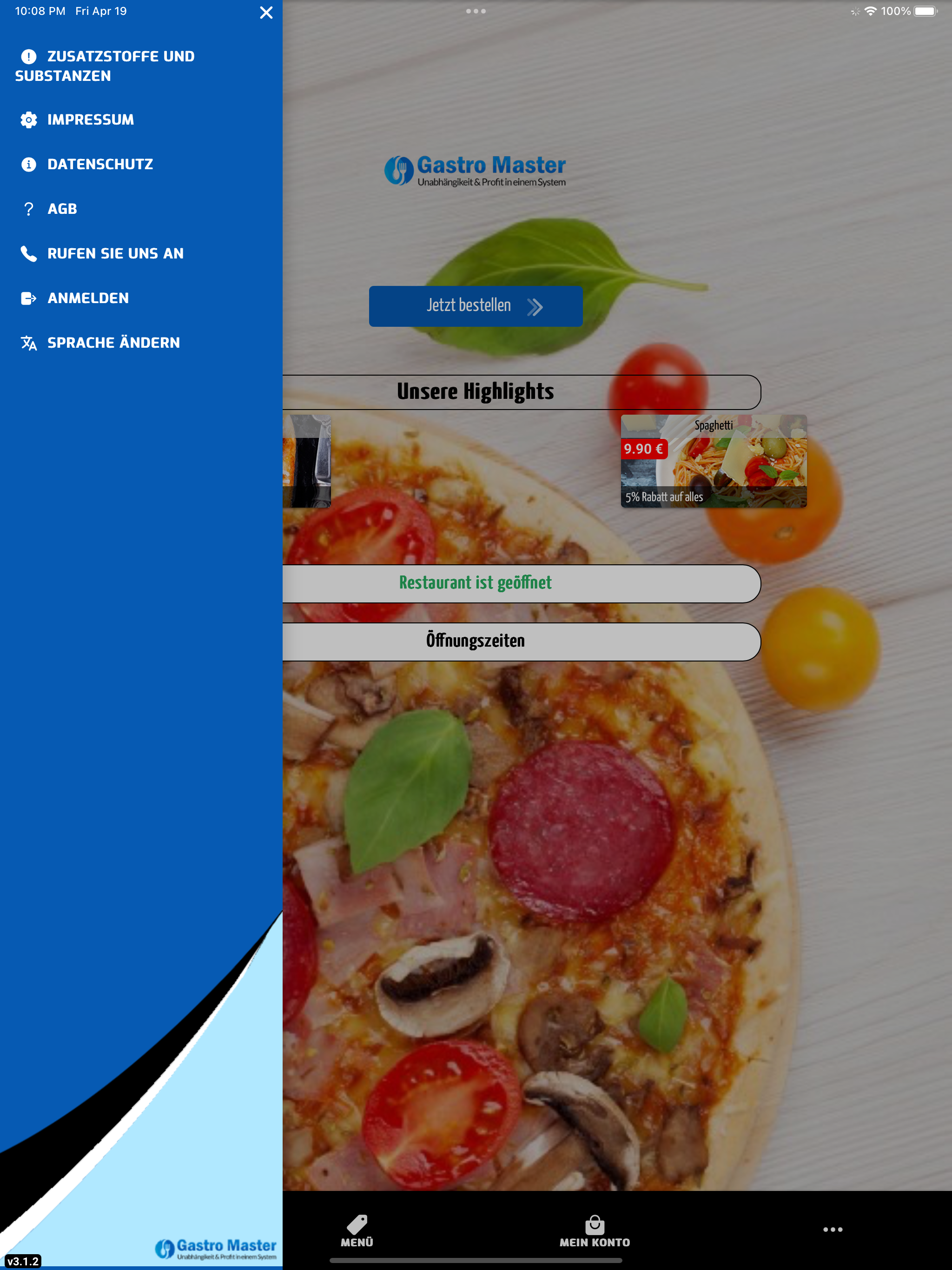 Gastro Master App