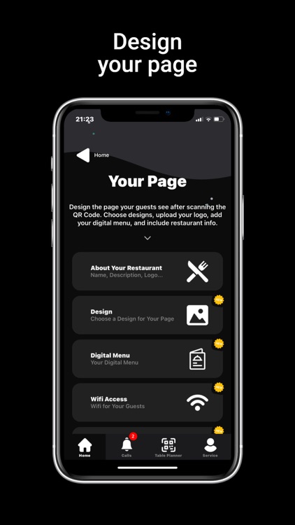 Call the Service - QR Menu screenshot-4