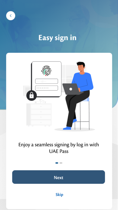 Emirates Health Services Screenshot