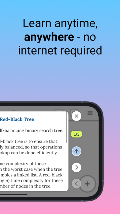 VisiGrab: Learn Algorithms iPhone screenshot 6 - Education app