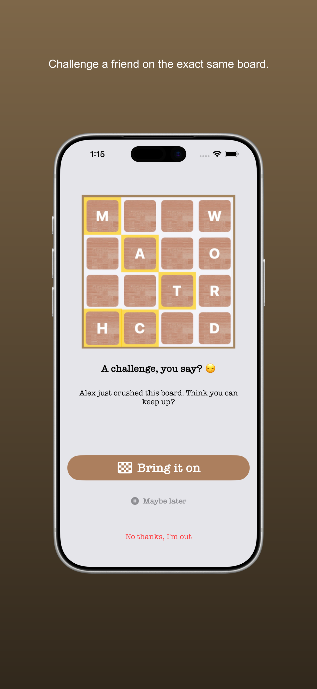 MatchWords: Word Search Game screenshot 2