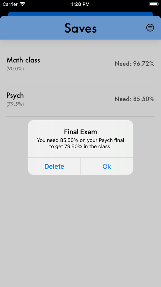 #5. Final Grade Calculator - A+ (iOS) 由: Austin Moca