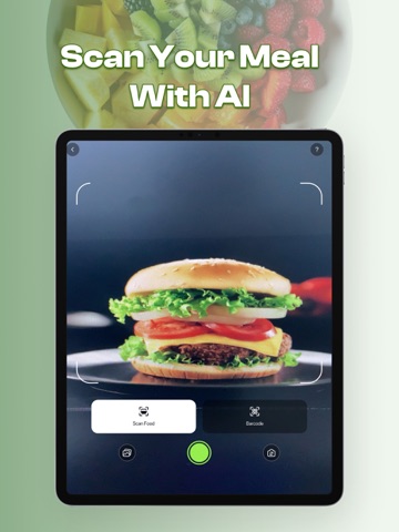 Calorie Me: AI Food Scanner iPad screenshot