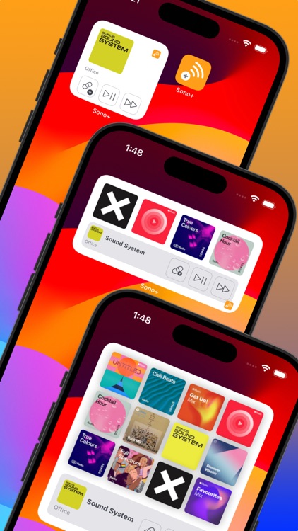 Sono+: Widgets for Sonos
