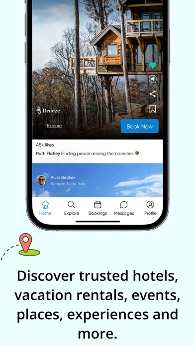 Breeze Travel App Screenshot
