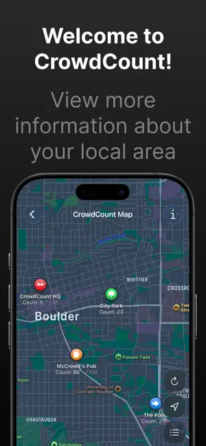 CrowdCount App screenshot 1